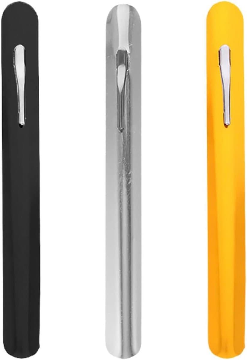 Kruimelschrapers 3 Stuks - Tafelveger Vuilschraper - Snelle Reiniging - Roestvrij Staal - 15 cm Lengte - Diverse Kleuren — afbeelding 1