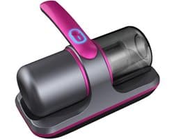Matras Stofzuiger - Mijt Verwijderaar - Hygiënisch Slapen - Draadloze Werking - 22.5 cm Lengte - Grijs Paars