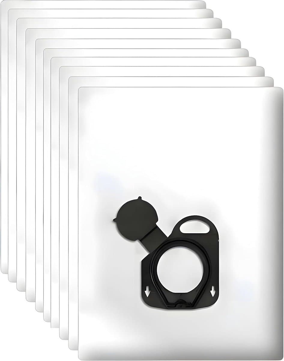 Stofzuigerzakken - Stofzakken Set - Stofzuigen - Scheurbestendig Materiaal - 20 Stuks - Wit — afbeelding 1