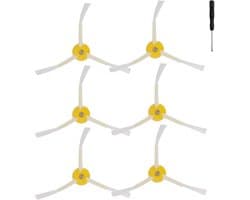 7 stuks - 6 Zijborstel en 1 schroevendraaier - Voor iRobot Roomba 600/700/800/900 Series 614 675 692 677 850 860 865 880 885 890 960 981 - zijborstelaccessoires