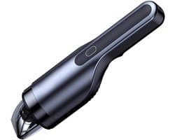 Handstofzuiger - Draagbare reiniger - Auto interieur reinigen - Draadloos en krachtig - 80W - Zwart