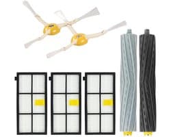 7 Pack Vervangonderdelen voor iRobot Roomba 800 900 Series - Hoogwaardige Filter en Borstels