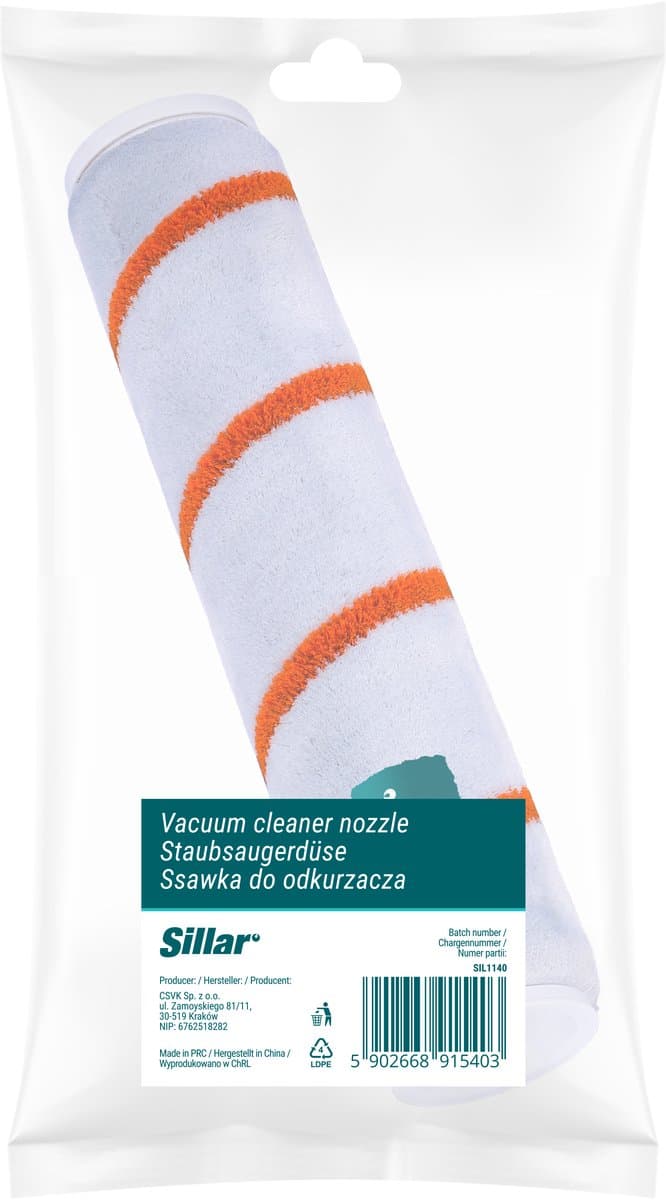 Sillar, stofzuigerborstel, rolborstel, vervangingsonderdeel, geschikt voor Xiaomi Dreame V9/V10/V11/XR, 227mm, 1stk — afbeelding 1