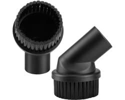 EXCITAT 2 stuks - Borstel - 35 mm - Stofzuigerborstel - Stofzuigeraccessoires - Geschikt voor universele stofzuigers met een diameter van 35 mm