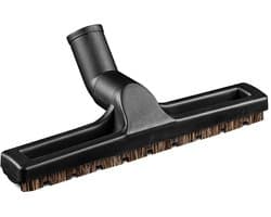 SQOON® Harde vloeren zuigmond 35 mm - Extra lang natuurhaar & rubberen wieltjes - Geschikt voor parket, tegels en laminaat