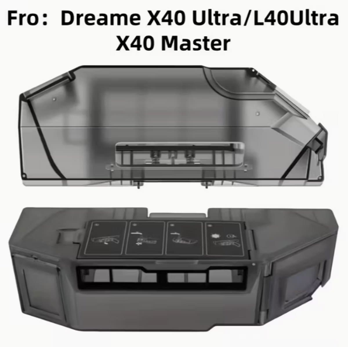 Stofdoos Onderdelen voor Xiaomi M30 S / M40 Robotstofzuiger Accessoires - Compatibel met Dreame X40 Ultra / L40 Ultra / X40 Master — afbeelding 1