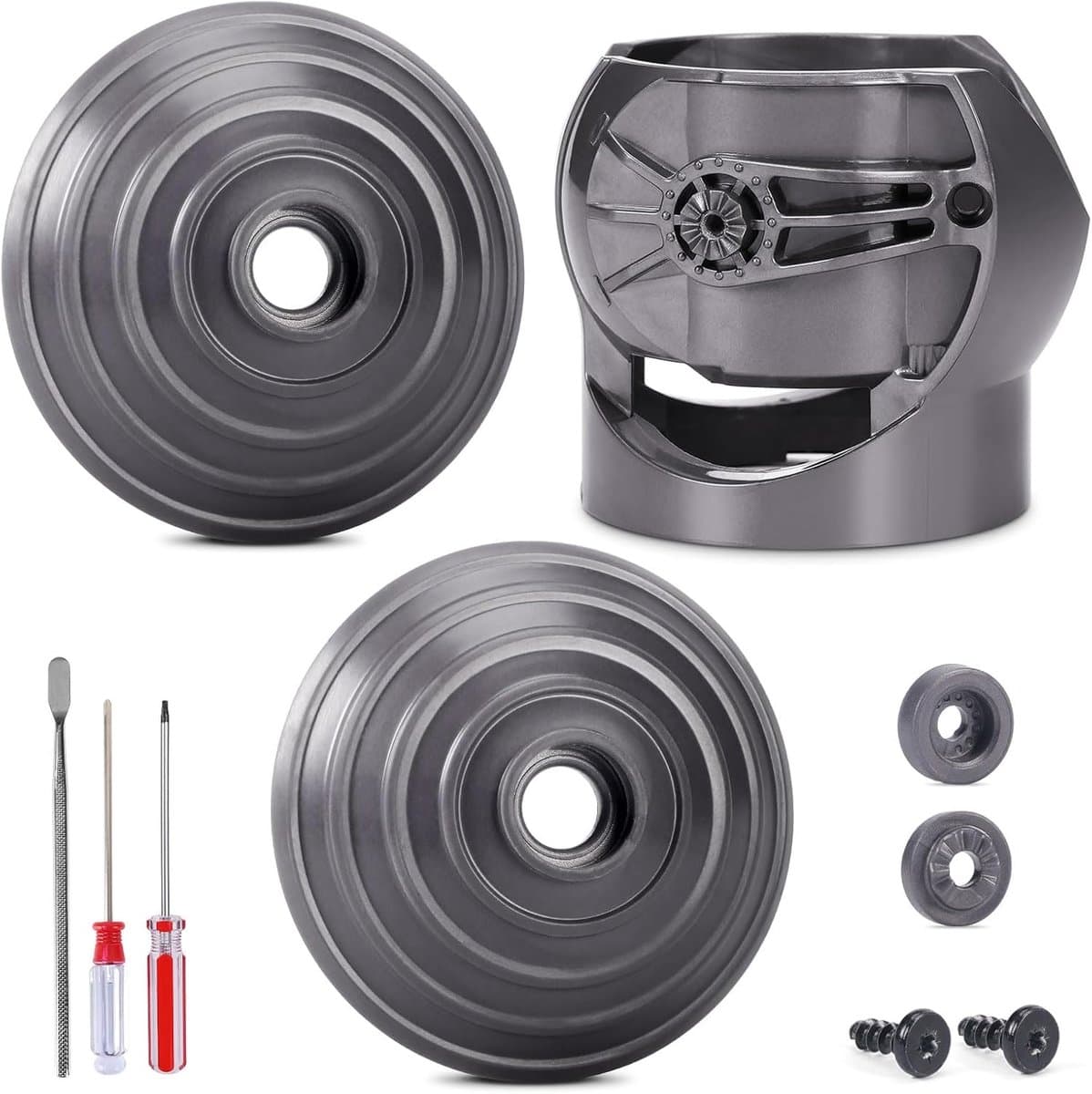 Stofzuigerkop Onderdelen - Reserve Kogelwiel Set - Stofzuiger Reparatie - Specifiek Ontworpen - 5 x 5 x 15 cm — afbeelding 1