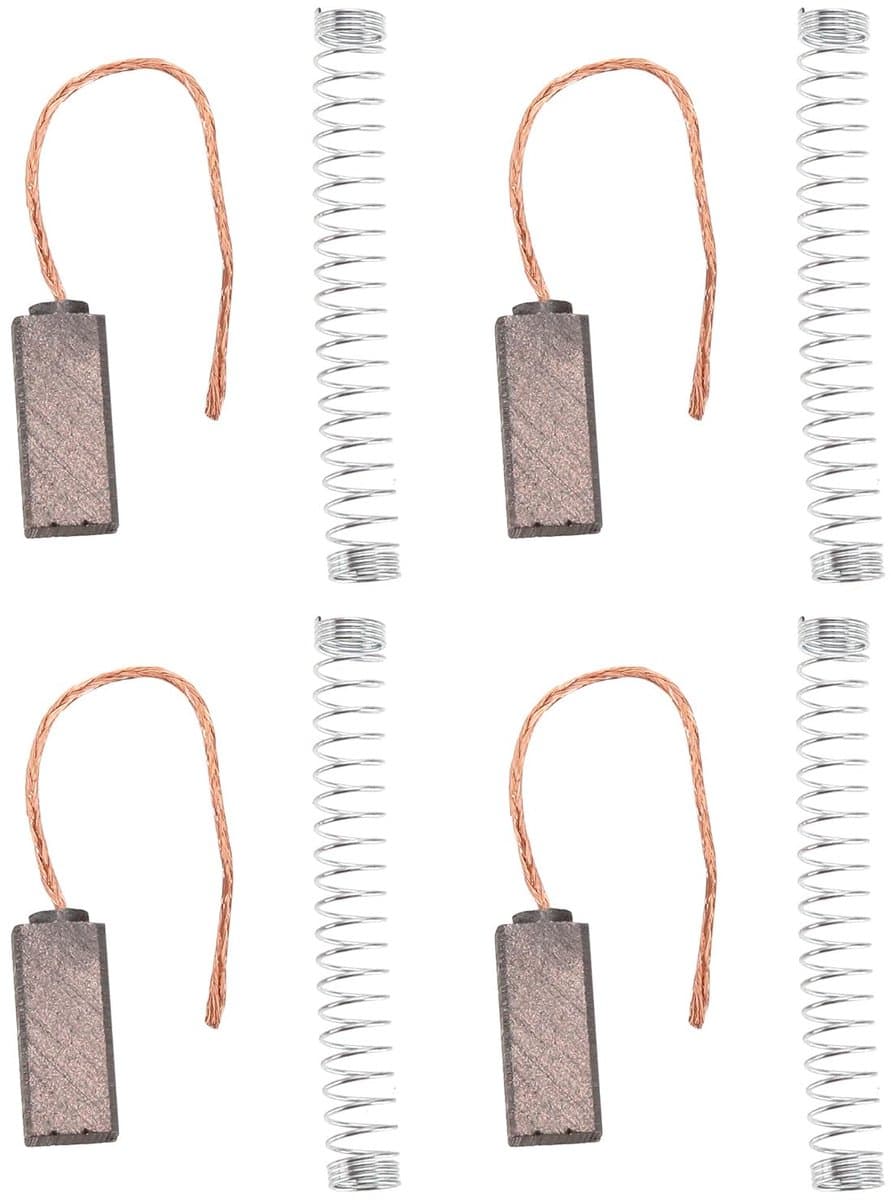 Kohlebürsten voor voertuiglichtmachine - Hoge kwaliteit vervangingsborstels - Afmeting 15,4 x 6,4 x 4,6 mm — afbeelding 1
