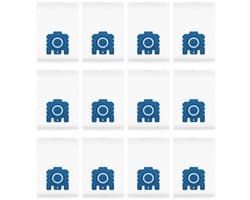 12x Stofzuigerzakken Geschikt voor Miele GN 3D stofzuiger Classic C1 Complete C1 C2 C3, S8 serie stofzak - Stofzuigerfilterzak - Stofzak - Vervangende Accessoires