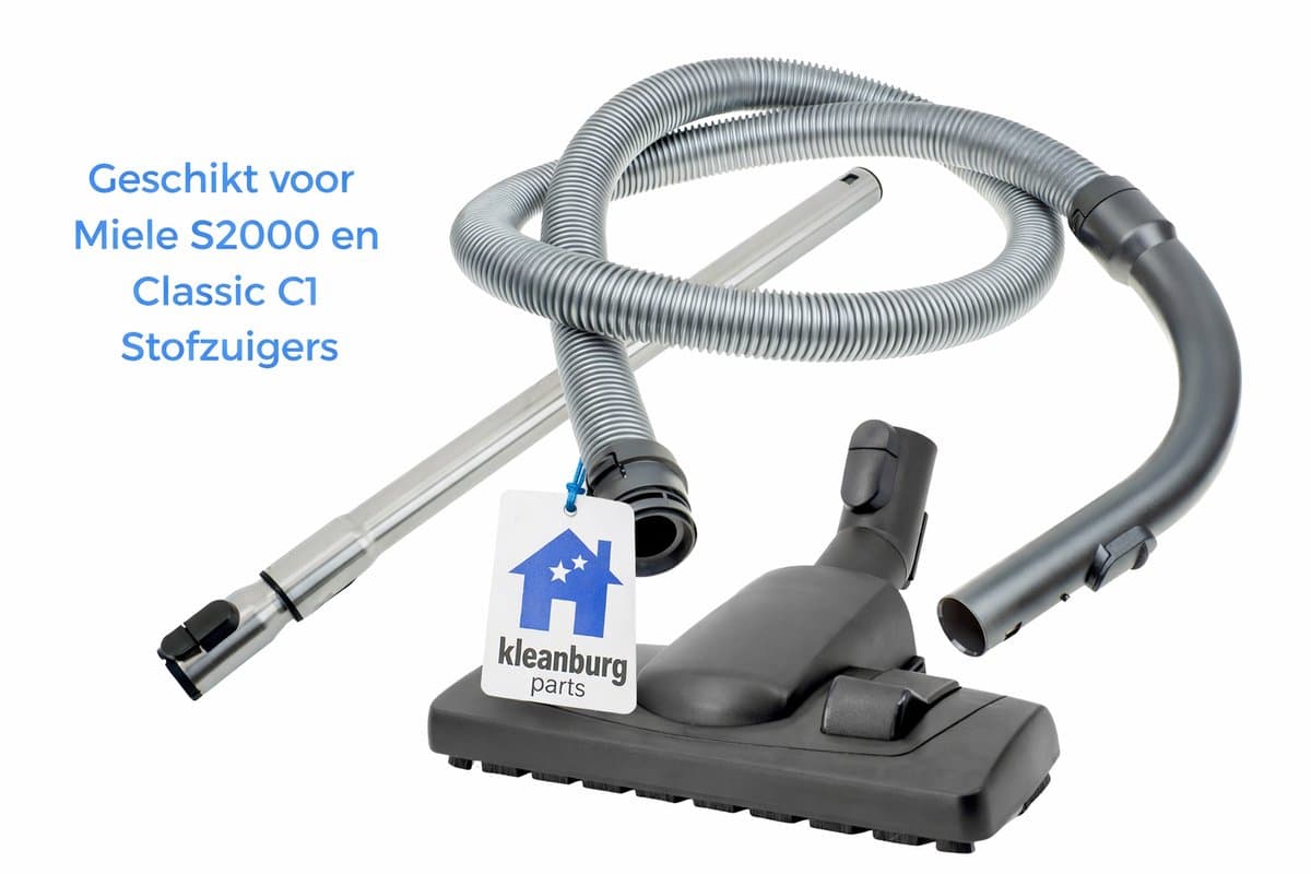 Kleanburg® Geschikt voor Miele S2000 en Classic C1 - Stofzuiger Onderdelen Set bestaande uit een telescoopbuis, stofzuigerslang en combizuigmond — afbeelding 1