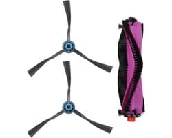 Robot Stofzuiger Onderdelen - Vervangende Borstels - Vloerreiniging - Directe Vervanging - 20 x 10 x 5 cm - Zoals Afgebeeld