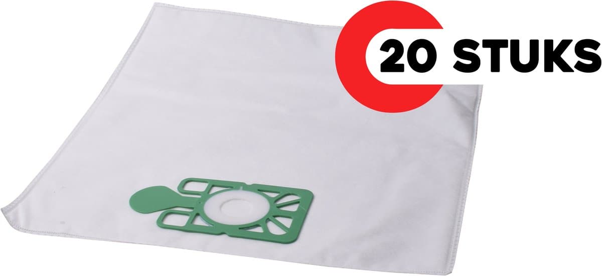 Geschikt voor NUMATIC. voordeelpak 2 x 10 stuks. Stofzuigerzakken voor Henry, Nupro, HenryEco, Hetty, 604015, NVM-1CH, Synthetisch. COVAKO Merk — afbeelding 1