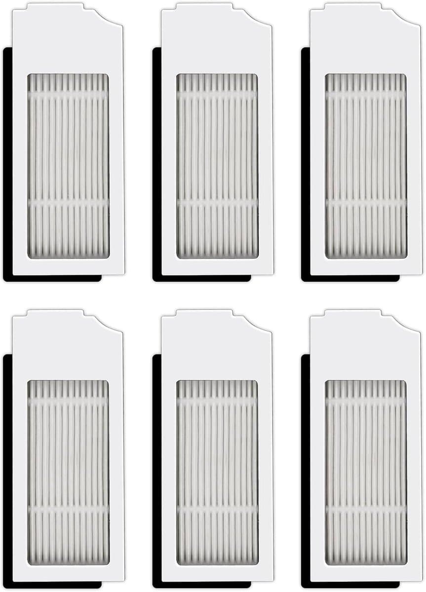 6 Stuks Filters geschikt voor Ecovacs N20 PRO/FAMILY - Stofzuiger onderdeel - Stofzuigerfilters — afbeelding 1