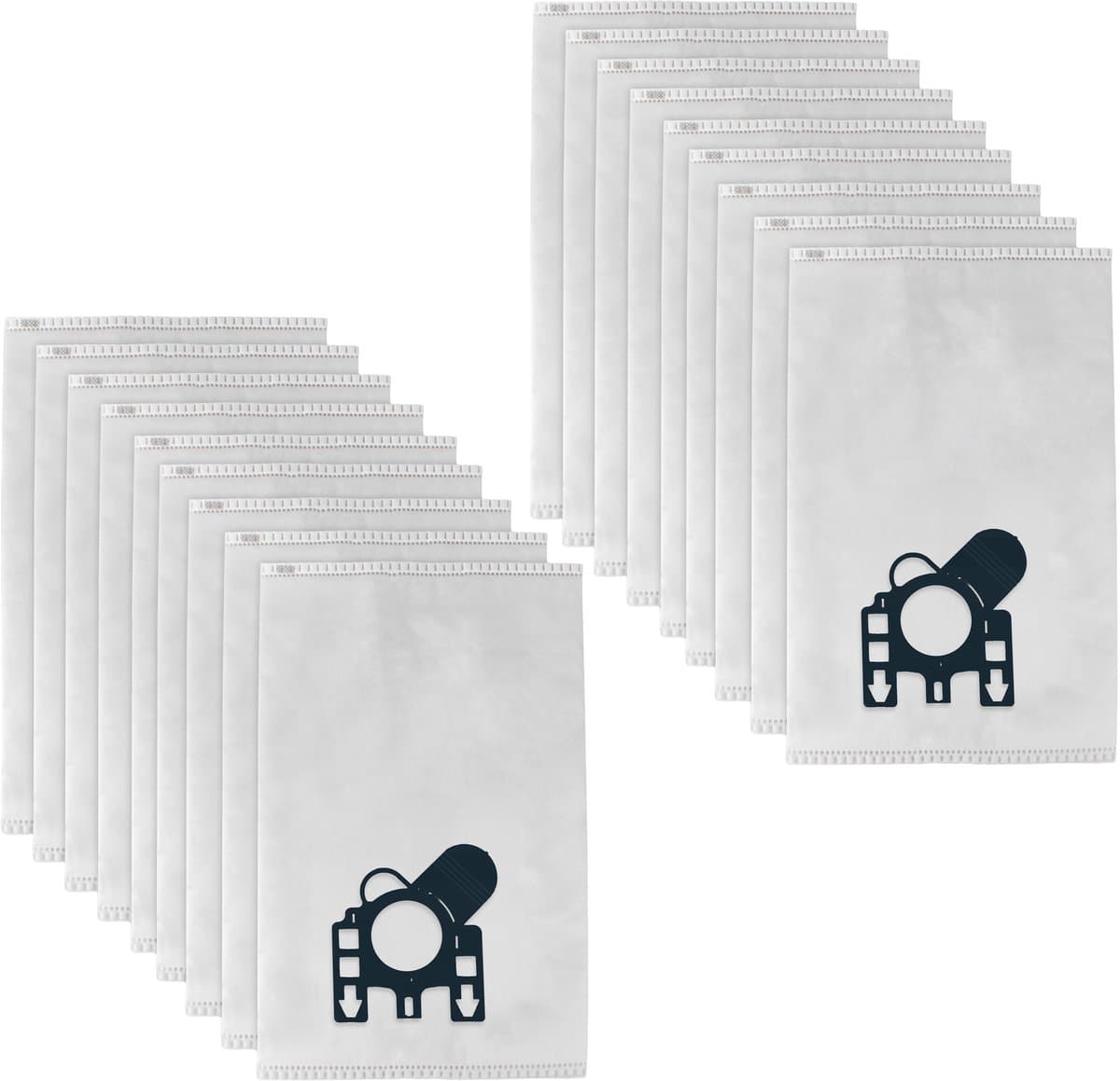 Stofzuigerzakken - Geschikt voor Miele GN, classic C1 Complete C2/C3 - 20 Stuks - van Saaf — afbeelding 1