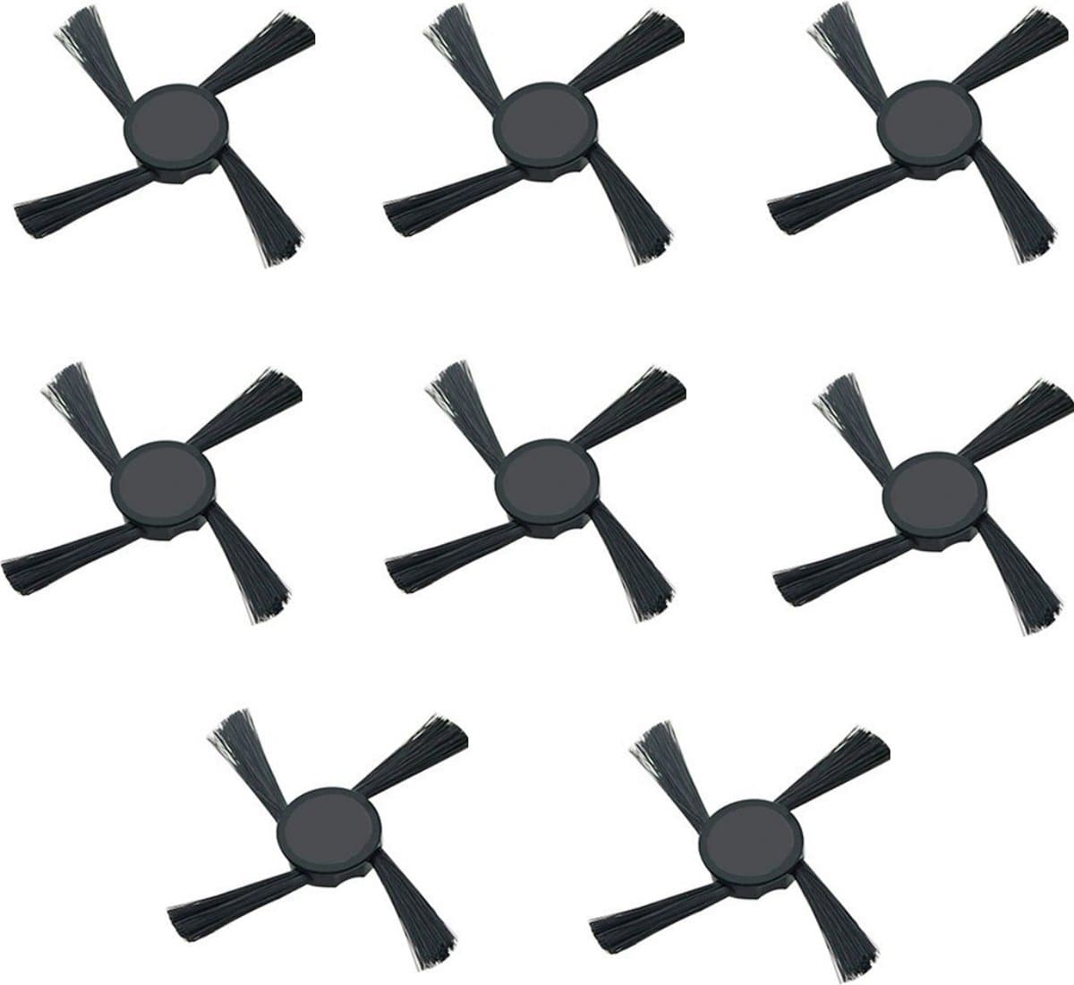 8x borstel geschikt voor Neato Botvac D3 D5 D7 Connected D80 D85 vervanging set veger zijborstel — afbeelding 1