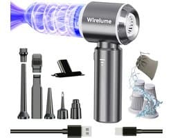 Handstofzuiger Draadloos Auto 22000Pa – Oplaadbare Kruimeldief – Lichtgewicht – HEPA Filter