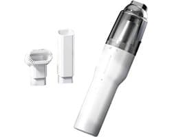 Draagbare Stofzuiger - Mini Stofzuiger - Auto Interieur Reinigen - 11000Pa Zuigkracht - 1800mAh Batterij - Wit