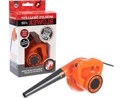 Kleine Stofblazer - Mini Ventilator - Bureau Schoonmaken - Luchtaangedreven - 65 x 52 x 16 cm - Meerkleurig