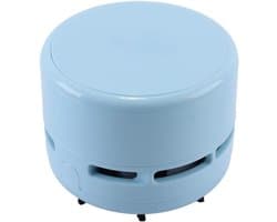 Mini Stofzuiger - Desktop Stofzuiger Toetsenbordreiniger - Bureau Reinigen - Gerichte Sproeiers - 80 x 60 mm - Blauw