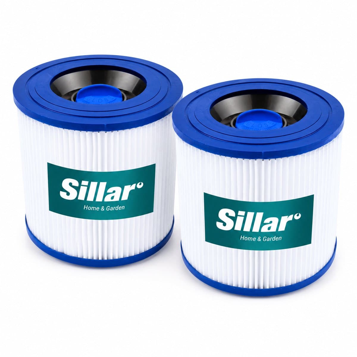 Sillar Set 2 filters voor Karcher - compatibel met WD3 WD2 MV3 MV2 - Wasbaar - EPA - vervangend stofzuigerfilter — afbeelding 1