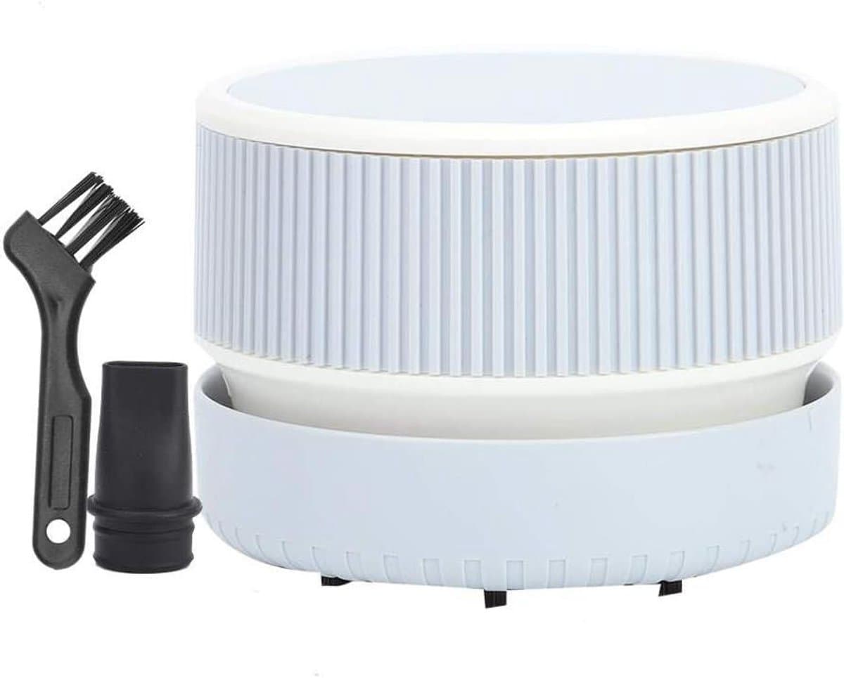 Mini Stofzuiger - Desktop Kruimeldief - Bureau Schoonmaken - Sterke Zuigkracht - Compact Formaat - Zwart — afbeelding 1
