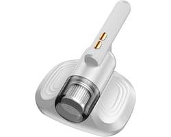 UV Bedstofzuiger - Mijtdoder Handstofzuiger - Hygiënisch Schoonmaken - Geïntegreerd UV-licht - 29 x 21 x 8 cm - Wit