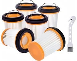 6 stuks Filter Replacement voor Shark ION W1 S87 draadloze handstofzuiger WV200, WV201, WV205, WV220, WV221, WV250, WV251, UV200CCO-Filters