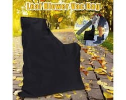 Vervangende Bladblazer Zak - Bladopvangzak Universeel - Tuin Opruimen - Gladde Oppervlakken - 357 Gram - Zwart