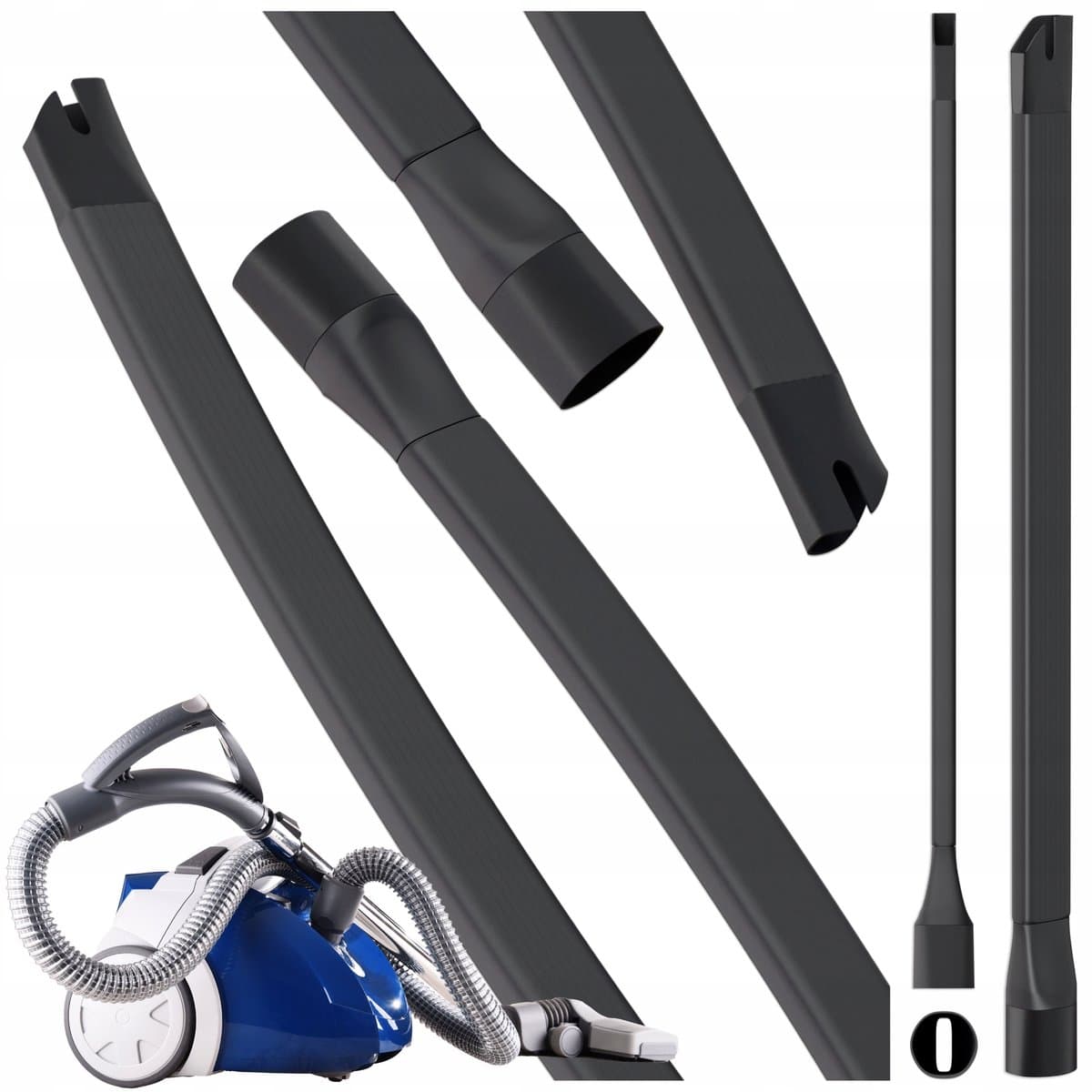 Flexibele Spleetzuigmond 59cm - 35mm voor Amica Stofzuigers — afbeelding 1