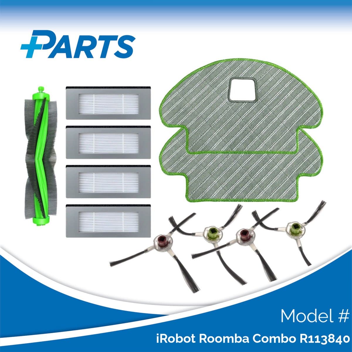 iRobot Roomba Combo Onderhoudsset (Plus.Parts® alternatief voor 4719025) — afbeelding 1
