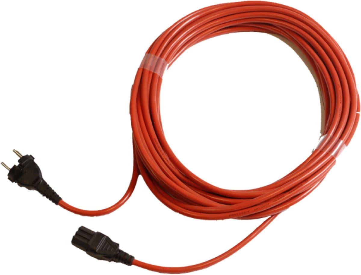 Numatic stofzuigersnoer t.b.v. PPR Stofzuigers 12,5m Stekker/Plug — afbeelding 1