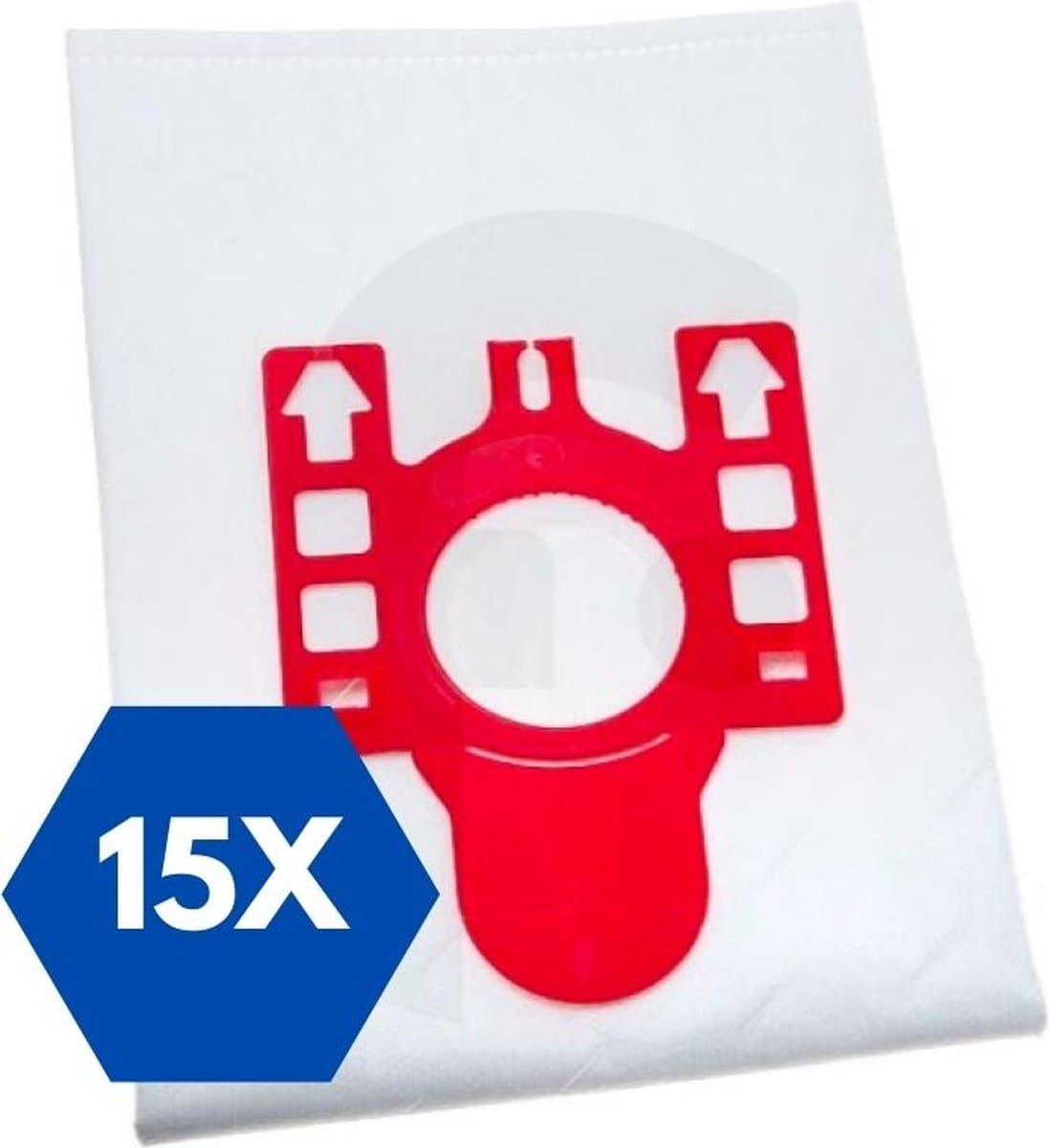Stofzuigerzakken - Geschikt voor Miele FJM stofzuigers - Compact C1/C2 - HyClean - Cat and Dog - 15 stuks — afbeelding 1