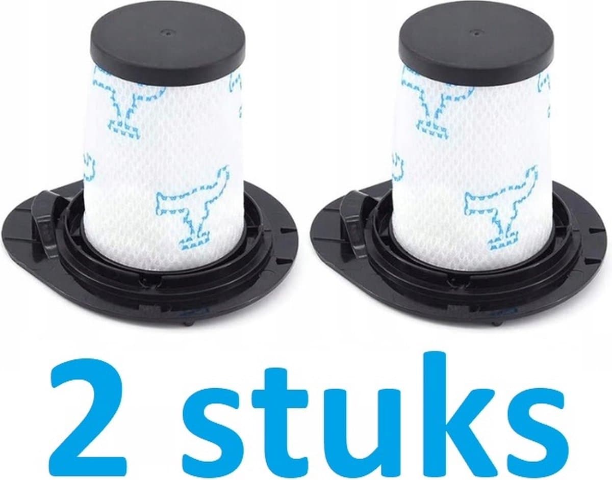 2 x filter voor ROWENTA: Air Force 360 Max: RH902, RH903, RH904 Air Force 560: RH947, TY947 Air Force 560 Flex: RH947, RH949, TY947, TY949 Air Force All-In-One 460 RH925, RH927, RH928, RH929, TY925, TY926, TY928, TY929 - TEFAL en andere - vervanging — afbeelding 1