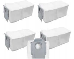 5 x Stofzuigerzakken geschikt voor Roborock Q Revo - stofzak vervanging - Grote Capaciteit Stofzuigerzak - Hoogwaardige vervanging - -5 stuks afvalzak - Compatibel met modellen: Roborock Q revo