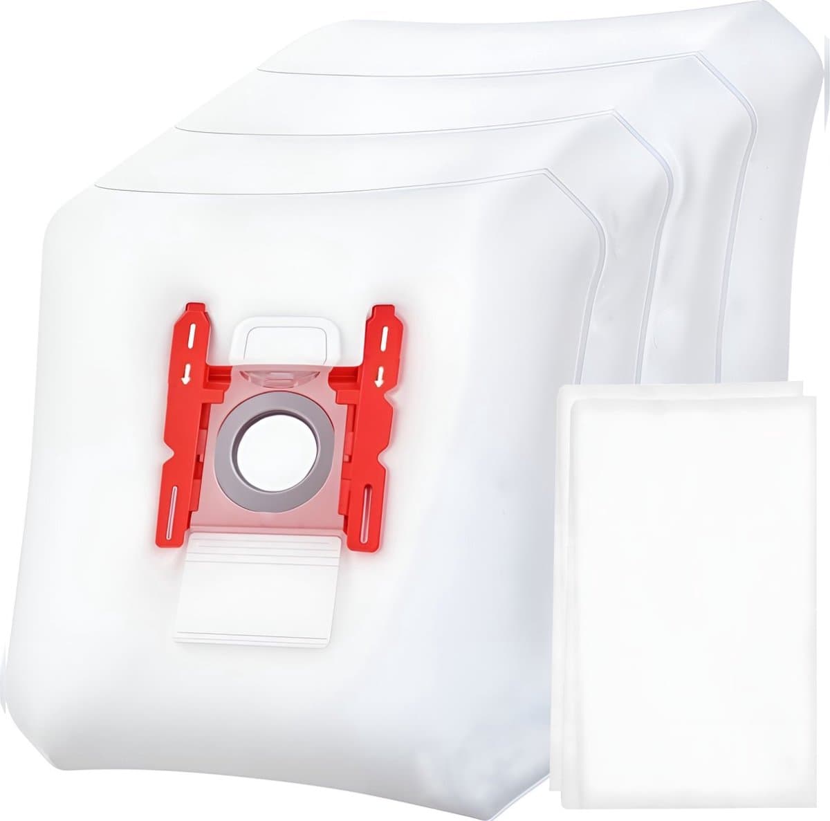 4x Stofzuigerzakken geschikt voor Bosch G ALL Stofzuigers - Stofzakken inclusief 2 Moto/micro filters — afbeelding 1