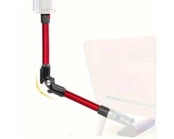 Verstelbare Buigbare Verlengstang voor Dyson V7/V8/V10/V11/V15 – 69cm – Inklapbare Aluminium Stang met Snelkoppeling – 180° Draaihoek – Onder Meubels – Lichtgewicht Accessoire voor Draadloze Stofzuigers