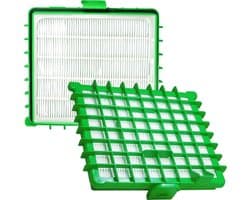 2x Dparts hepa filter geschikt voor Rowenta - stofzuiger hepafilter voor Silence Force - Silence Force Compact - Silence Force Extreme - Silence Force Extreme Compact - X-Trem Power - X-Trem Power XL - allergiefilter stofzuigerfilter ZR002901