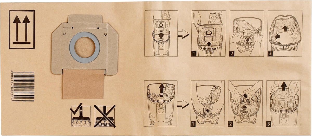 Makita P-70194 Stofzak papier — afbeelding 1