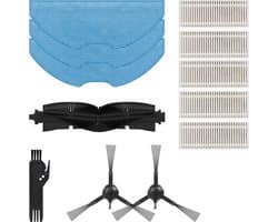 Sinji Slimme Robot Pro Accessoires kit - Vacuum Cleaner - 5x Hepa-filter, 3x Microvezel dweildoek, 2x Zijborstel, 1x Hoofdborstel, 1x Onderhoudstool