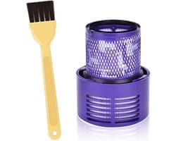 Zuigfilter V10 Dyson - wasbaar en compatibel met Dyson V10 purperrood