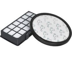 Set van 2 Rowenta Compact Power Cyclonic Filter Vervangende Filter Accessoires ZR006001-Professioneel filterpapier met siliconen afdichting, Hoogwaardig milieuvriendelijk materiaal-Verwijdert 99,98% stof-Geschikt voor RO7681EA & Silence Force modelle
