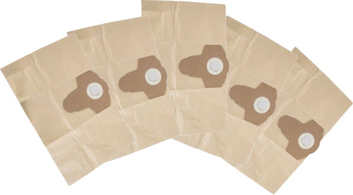 Set van 5 SCHEPPACH papieren stofzakken voor stofzuigers - 30 L - 7907709714 — afbeelding 1