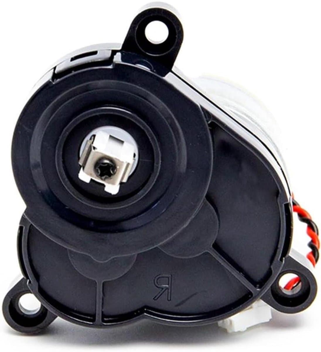 Zijborstel Motor - Reserveonderdeel Robot - Stofzuigen Optimaliseren - Stille Werking - 1 Stuk - Zwart Grijs — afbeelding 1