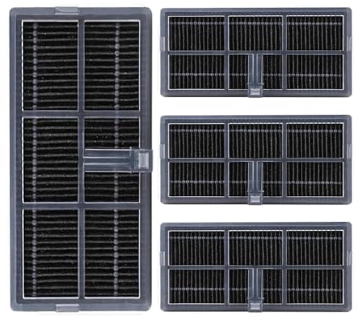 PromoHome HEPA-filters voor Dreame L10s Pro Ultra Heat, L10s Ultra Gen 2, L40s Ultra CE, L40 Ultra AE4, X40 Ultra Complete, X40 Master, L40 Ultra, X30 Ultra, Mova P50 Pro Ultra, E30 Ultra Robotstofzuiger - Set van 2 — afbeelding 1