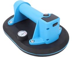 Elektrische Zuignap - Vacuümzuiger Tegels - Gladde Materialen Verplaatsen - Automatische Druk Bijvulling - 260 kg - Zwart