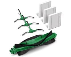 7-delige set: 1 Hoofdborstel + 3 Zijborstel +3 HEPA-filter - compatibel met iRobot Roomba Combo Essential (RVG-Y1 Y0112/Y0140/Y0110 Q0120 Q011) 104/105 VAC /105 Combo Robotstofzuiger