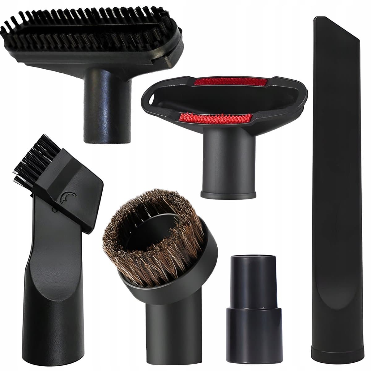Universele Stofzuiger Mondstukken Set - 6-in-1 - 32-35 mm Compatibel — afbeelding 1
