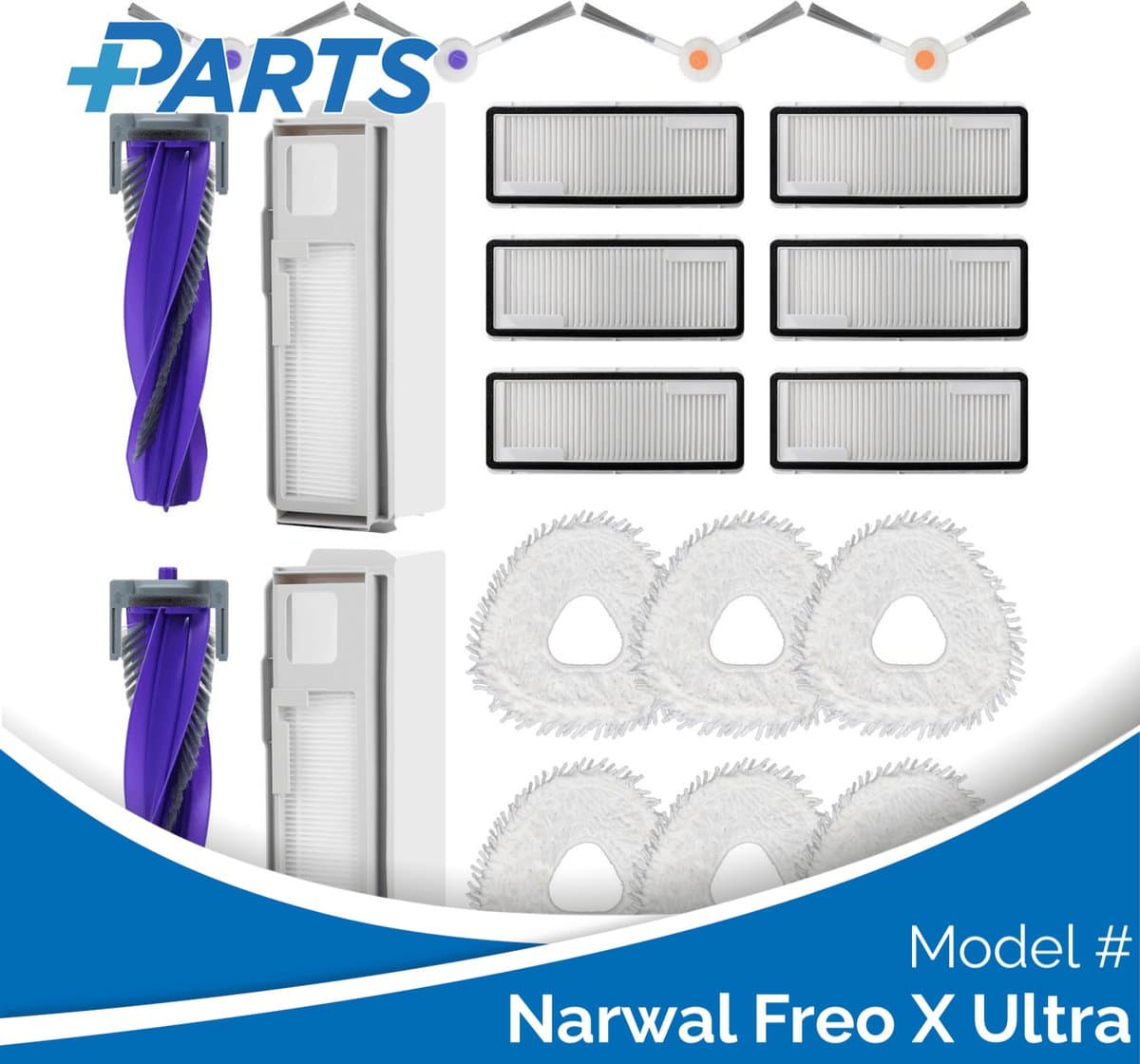 Narwal Freo X Ultra Onderhoudsset (Plus.Parts® alternatief voor CP-PJ-A00093-00-00) — afbeelding 1
