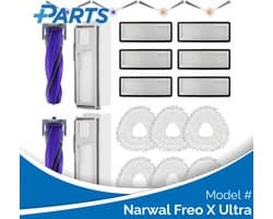 Narwal Freo X Ultra Onderhoudsset (Plus.Parts® alternatief voor CP-PJ-A00093-00-00)