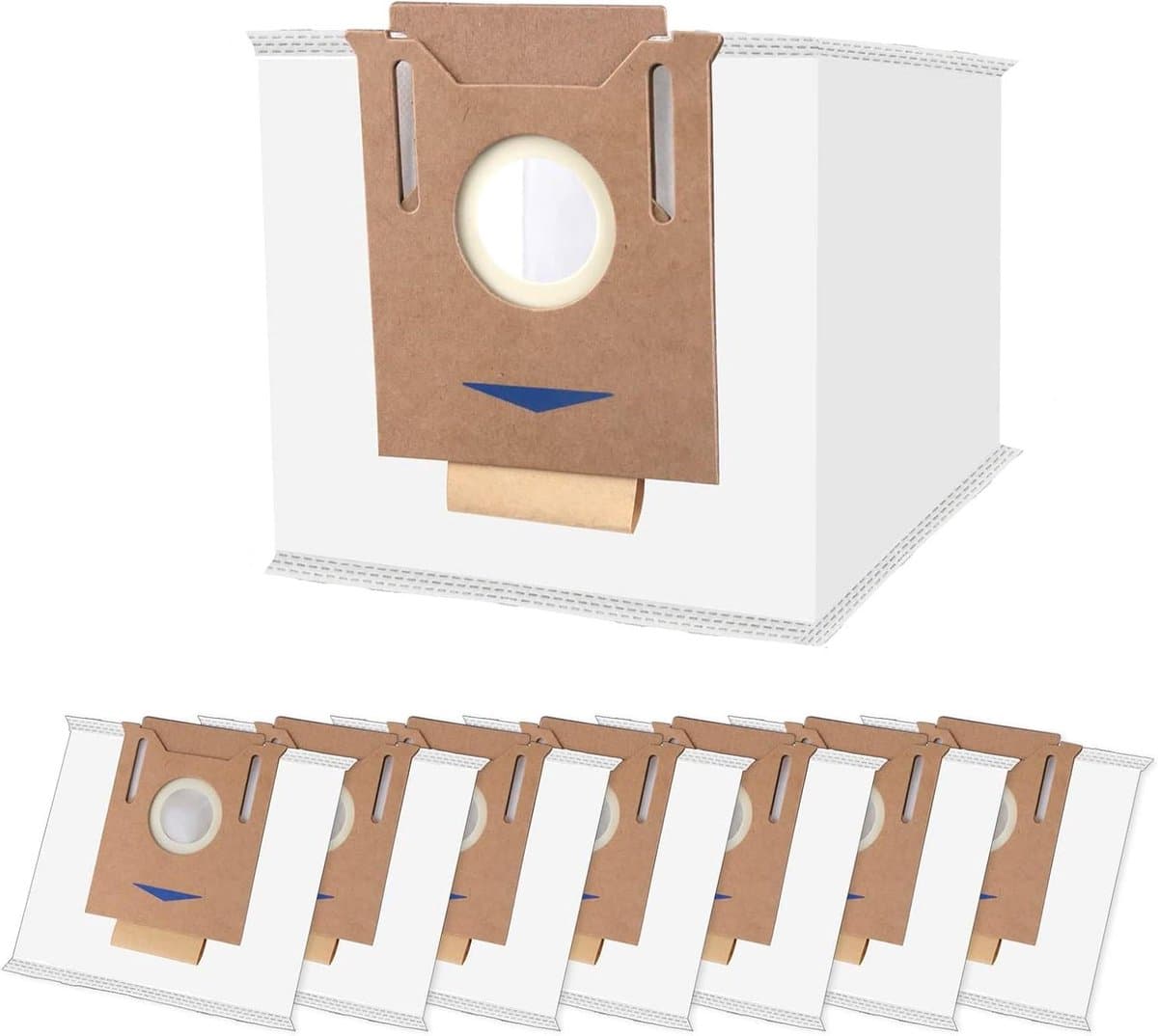 Cosensi - Robotstofzuigerzakken voor N10, T8, T9 en N8 Serie (8 Stuks) — afbeelding 1